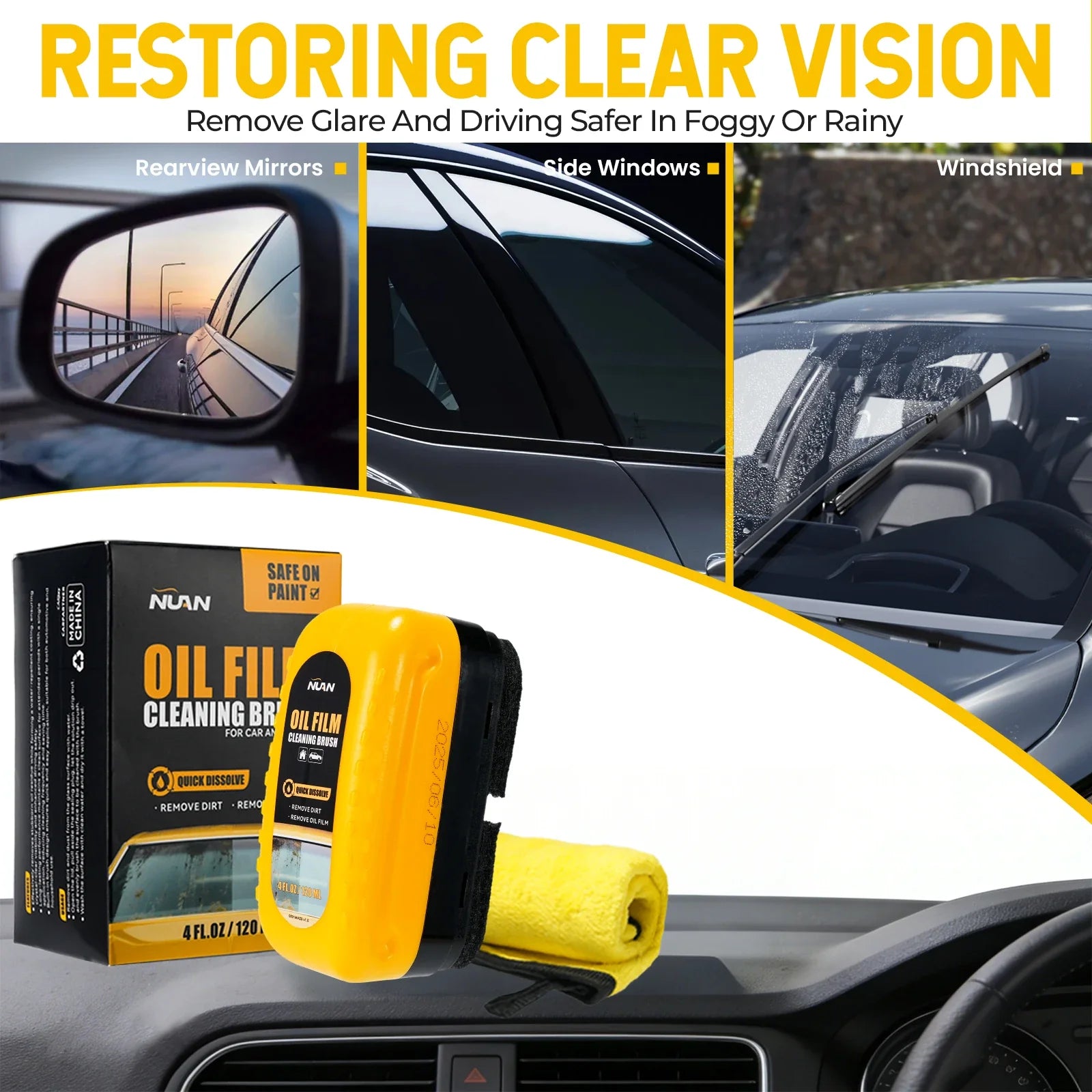 Clear Vision Glass Care Kit